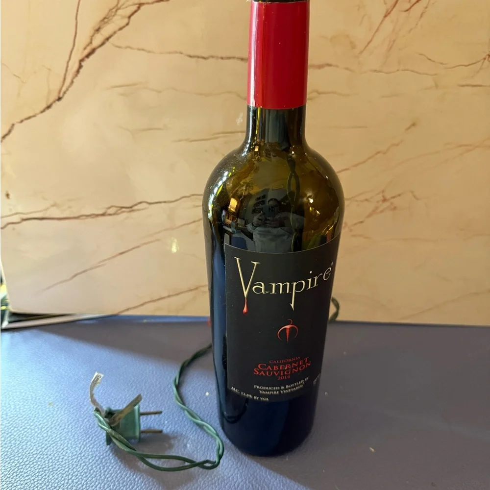 Lights in a Wine Bottle